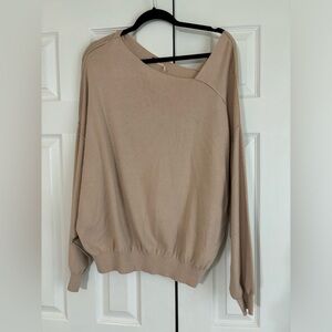 Free People Asymmetrical Sweater